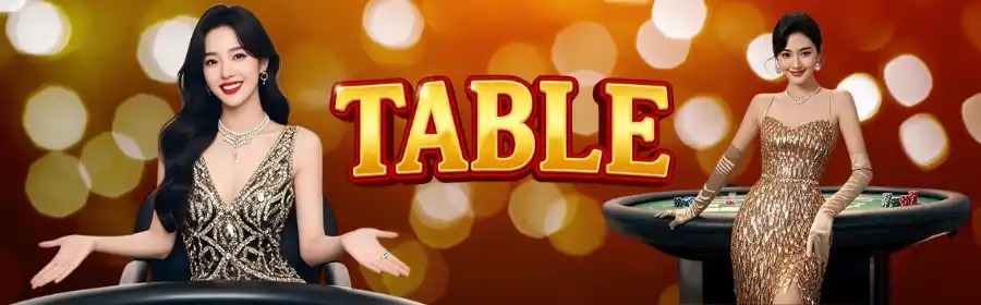Online table games with live dealers